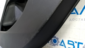 Capacul ușii cardului din spate dreapta Ford Escape MK4 20-22, material textil negru, zgârieturi, prindere ruptă.