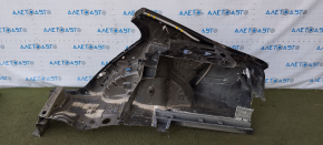 Aripa spate dreapta a un sfert de Lexus ES300h ES350 13-18, neagra, originala, schimbata, cu mici zgarieturi