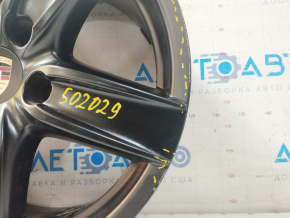Диск колесный R18 8Jx18H2 ET53 Porsche Cayenne 958 11-14 черный, легкая бордюрка
