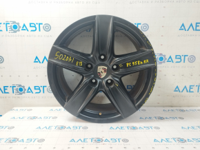 Диск колесный R18 5x130 Porsche Cayenne 958 11-14 черный, легкая бордюрка