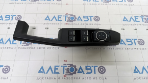 Controlul geamului electric din față, stânga, pentru Ford Escape MK4 20-, cu capac cromat.