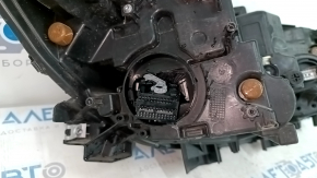 Фара передняя левая голая Jeep Cherokee KL 19-23 LED, без блока, без крепления, повреждение водой