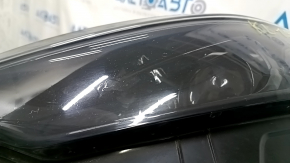 Фара передняя левая голая Jeep Cherokee KL 19-23 LED, без блока, без крепления, повреждение водой