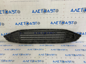 Grila radiatorului asamblată cu ramă Ford Fusion mk5 17-18 crom, nisip