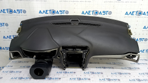 Panoul frontal cu AIRBAG pentru Ford Fusion mk5 13-20 cu start-stop, negru, zgârieturi pe năclăduțe.