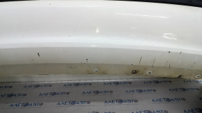 Bara spate completă Ford Fusion mk5 13-18 alb, pentru 1 tub, fără senzori de parcare, zgârieturi