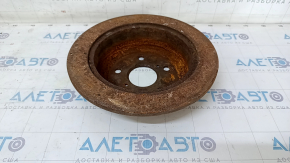 Placă de frână spate dreapta Toyota Highlander 01-07 285/10mm ruginită.