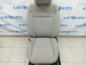 Scaun șofer Ford Escape MK3 13-19 fără airbag, electric, material textil bej, nevoie de curățare