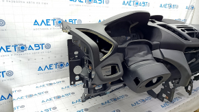 Торпедо передняя панель с AIRBAG Ford Escape MK3 17-19 рест, черн, царапины