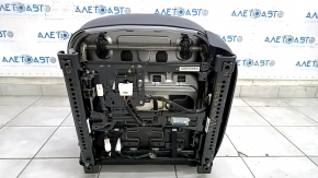 Scaunul șoferului Kia Niro 17-22 HEV, PHEV fără airbag, combinat, negru, electric, încălzit, uzat, zgârieturi pe plastic, nevoie de curățare