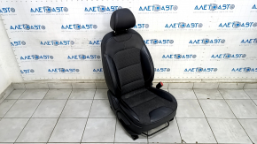 Scaun de pasager Kia Niro 17-22 HEV, PHEV cu airbag, combinat, negru, manual, incalzire, zgarieturi pe plastic, necesita curatare.