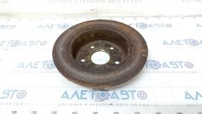 Placă de frână spate stânga Toyota Rav4 13-18 280/12 ruginită