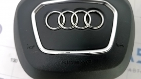 Airbag-ul de siguranță în volanul șoferului Audi Q5 80A 18- negru, cu detalii cromate