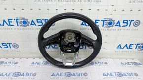 Volan gol Audi Q5 80A 18-20 din piele, negru, zgârieturi