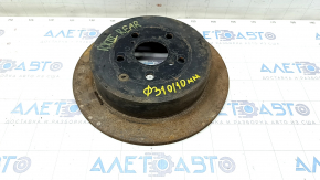 Placă de frână spate dreapta Lexus RX350 RX450h 10-15 310/10mm ruginită.