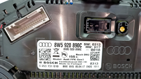 Tabloul de bord Audi Q5 80A 18- 101k, zgârieturi