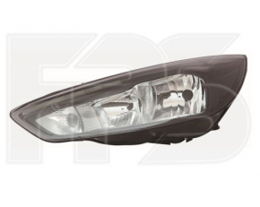 Far dreapta față goală Ford Focus mk3 15-18 restilizat halogen întunecat nou neoriginal.