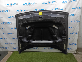 Capota goală Dodge Challenger 15-19 restilizată, cu prize de aer laterale, neagră PX8, din aluminiu