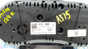 Щиток приборов Audi A3 8V 15-16 4d монохром, 124к, царапина