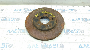 Placă de frână față stânga Nissan Leaf 11-17 280/28mm ruginită