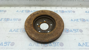 Placă de frână față dreapta Nissan Leaf 11-17 280/28mm ruginită.