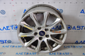 Roată de 16 inch, 5*108 Ford Fusion mk5 13-20 tip 1, margine curbă, vopseaua s-a umflat.