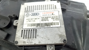 Far stânga față completă Audi A3 8V 15-16 xenon hid, cu fixare inferioară, nisip, zgârietură