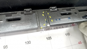 Бампер задний голый GMC Terrain 18- графит G9K, царапины, треснут, сломано крепление