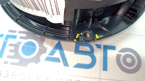 Difuzor spate dreapta VW Passat b8 16-19 SUA, crăpătură în fixări.