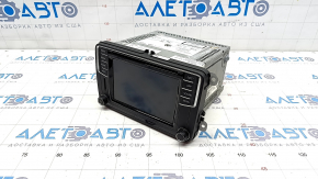 Monitor, display, navigație VW Passat b8 16-19 SUA cu 8 butoane