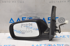 Зеркало боковое левое Toyota Prius 20 04-09 5 пинов, синее