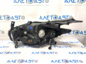 Far dreapta față Nissan Murano z52 15-18 pre-restilizare, halogen, luminoasă, cu suport, nisip, pentru polizare.