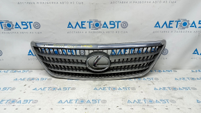 Решетка радиатора grill Lexus RX400h 06-09 с эмблемой, полез хром, песок