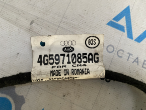 Montajul barei spate pentru Audi A6 C7 16-18 restilizat cu senzori de parcare.