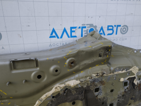 Задняя панель Nissan Rogue 14-20 серебро, примята