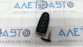 Ключ Ford C-max MK2 13-18 5 кнопок, полез хром, затерт