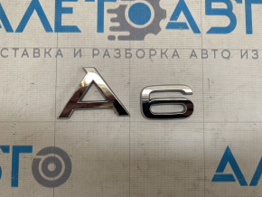 Emblema inscriptionată pe capacul portbagajului Audi A6 C7 12-18