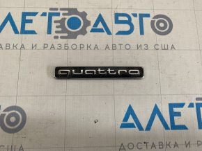 Emblema inscriptionată quattro Audi A6 C7 12-18