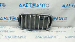 Решетка радиатора grill ноздря левая BMW X5 F15 14-18 Pure Excellence, песок