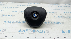 Airbagul de siguranță în volanul șoferului pentru BMW X5 F15 14-18 negru Sport