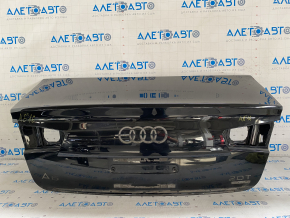 Крышка багажника Audi A6 C7 12-18 черный LY9B, царапины, тычка