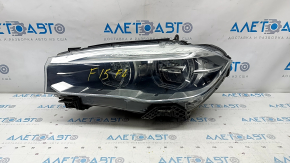 Far stânga față asamblată BMW X5 F15 14-18 LED adaptiv, cu suporturi, nisip