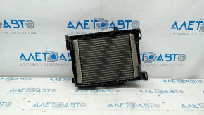 Radiator de ulei de răcire a motorului BMW X5 F15 14-18 4.4T cu cadru, fisuri pe cadru, radiator îndoit, suport rupt