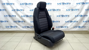 Scaun de pasager pentru Honda CRV 17-22 fără airbag, manual, material textil negru