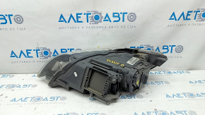 Фара передняя правая в сборе Audi Q7 4L 10-15 ксенон, песок, паутинка