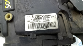 Фара передняя правая в сборе Audi Q7 4L 10-15 ксенон, песок, паутинка
