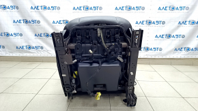 Пассажирское сидение Jeep Cherokee KL 14-18 TRH с airbag, механич, кожа черная, царапины