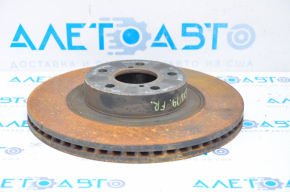 Placă de frână față dreapta Subaru XV Crosstrek 13-17 295/24mm ruginită