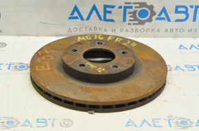 Placă de frână față dreapta Mitsubishi Outlander 14-21 295/26mm ruginită.