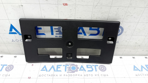 Placa de înmatriculare din față a Hyundai Kona 18-21 este crăpată